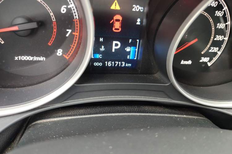 Used Mitsubishi ASX 2011 2.0 Front-Wheel-Drive Xuan Dong Edition Odometer Close Up
