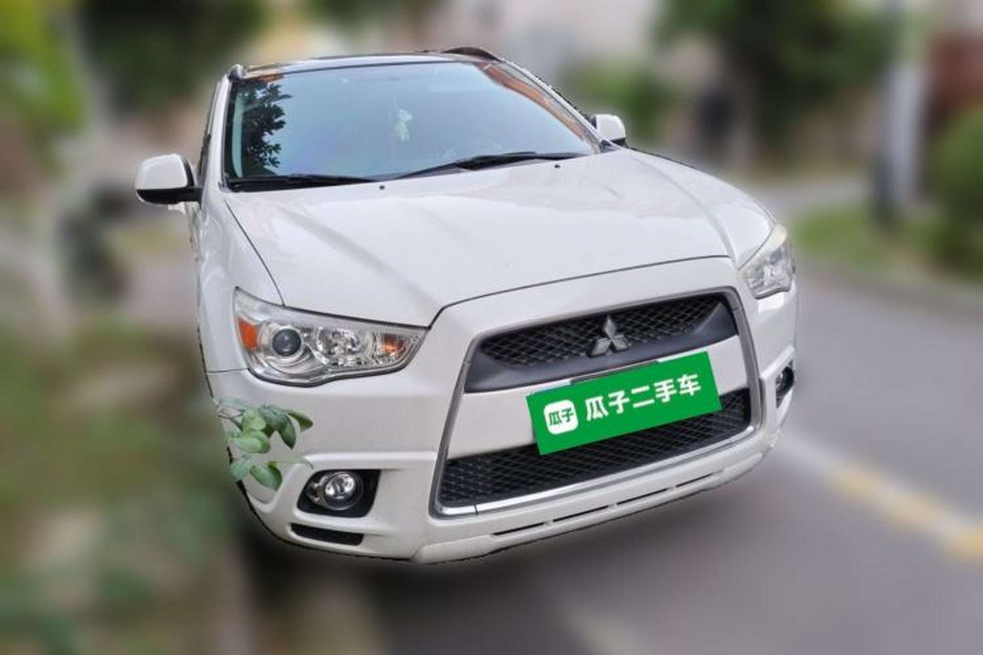 Used Mitsubishi ASX 2012 2.0 LUXURY Two-Wheel Drive with Navigation Front Right 45 Deg