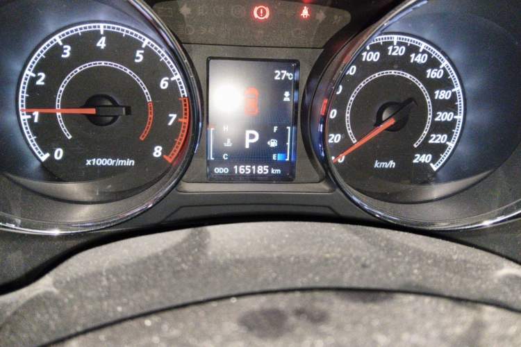 Used Mitsubishi ASX 2012 2.0 LUXURY Two-Wheel Drive with Navigation Odometer Close Up
