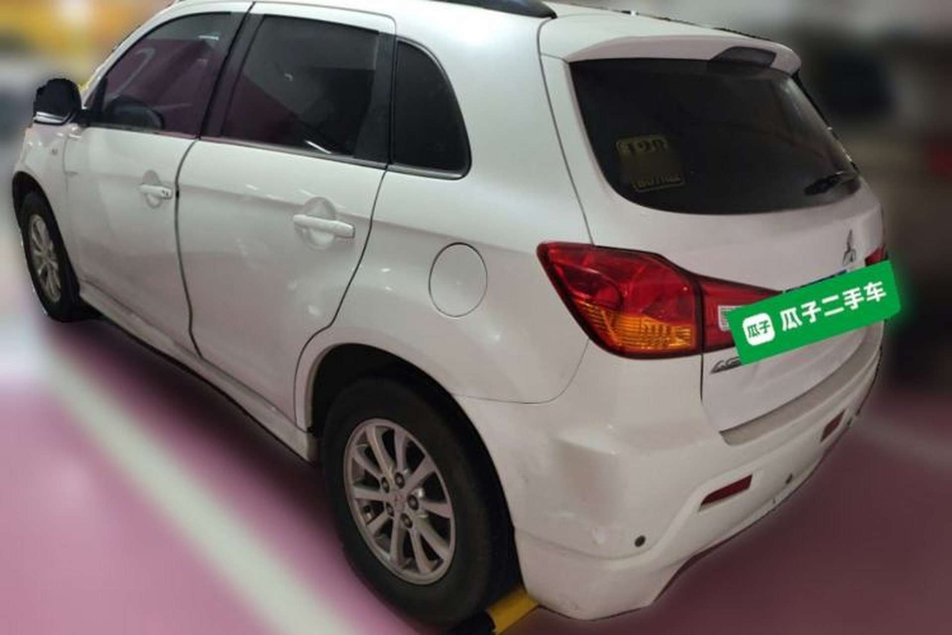 Used Mitsubishi ASX 2012 2.0 4x4 JingShang Navigation Edition Rear Left 45 Deg