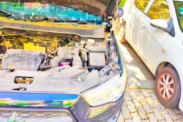 Used Mitsubishi ASX 2013 1.6L Manual Two-Wheel Drive Standard Edition Engine Bay Left