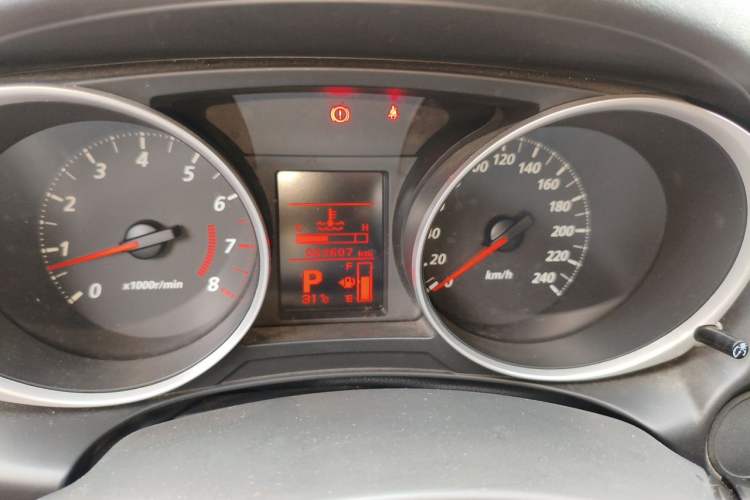 Used Mitsubishi ASX 2013 2.0L CVT Two-Wheel Drive Elite Edition Odometer Close Up