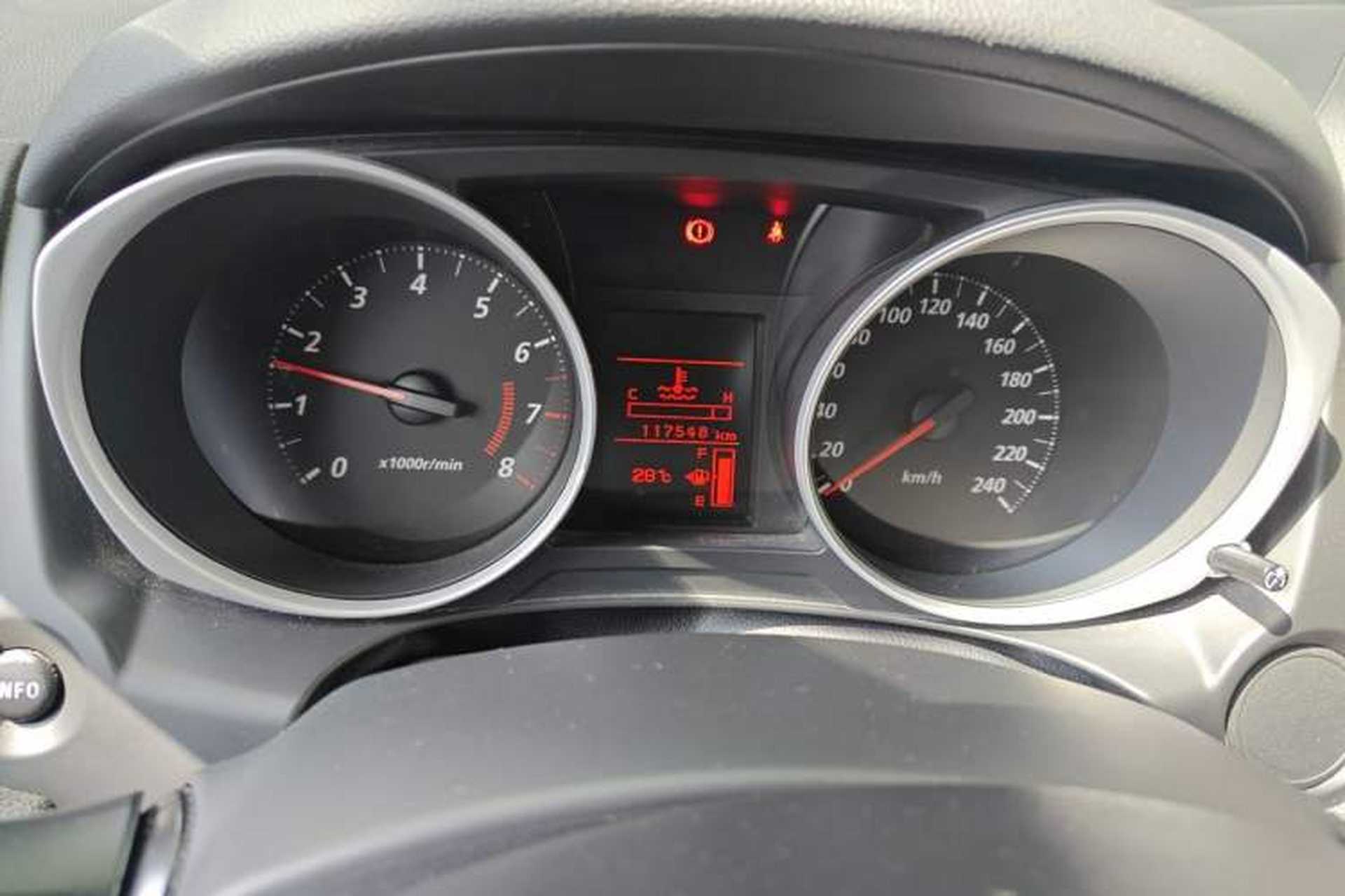 Used Mitsubishi ASX 2013 2.0L Manual Two-Wheel Drive Comfort Edition Odometer Close Up