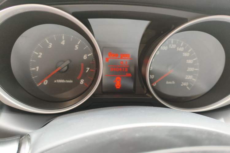 Used Mitsubishi ASX 2013 2.0L Manual Two-Wheel Drive Comfort Edition Odometer Close Up