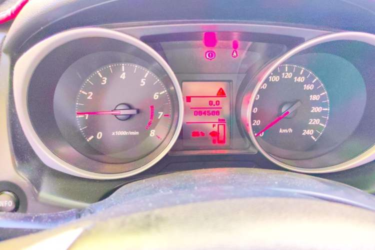 Used Mitsubishi ASX 2013 1.6L Manual Two-Wheel Drive Standard Edition Odometer Close Up
