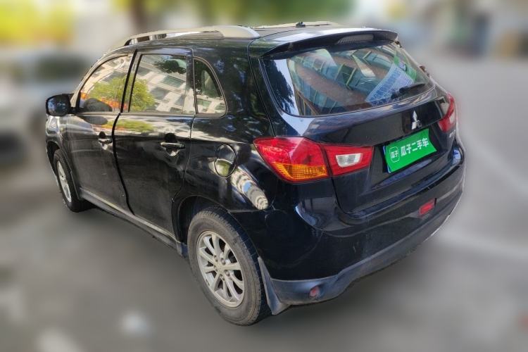 Used Mitsubishi ASX 2013 1.6L Manual Two-Wheel Drive Standard Edition Rear Left 45 Deg