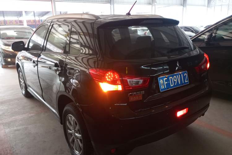 Used Mitsubishi ASX 2013 1.6L Manual Two-Wheel Drive Standard Edition Rear Left 45 Deg