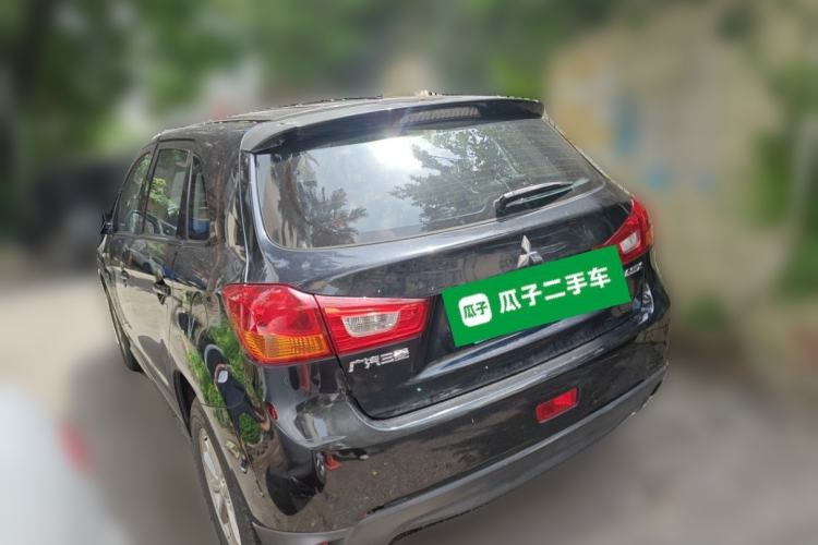 Used Mitsubishi ASX 2013 2.0L CVT Two-Wheel Drive Elite Edition Rear Left 45 Deg