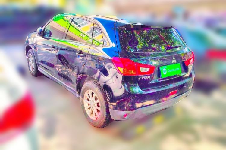 Used Mitsubishi ASX 2013 1.6L Manual Two-Wheel Drive Standard Edition Rear Left 45 Deg