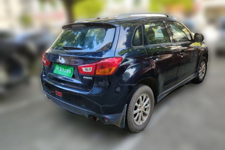 Used Mitsubishi ASX 2013 1.6L Manual Two-Wheel Drive Standard Edition Rear Right 45 Deg