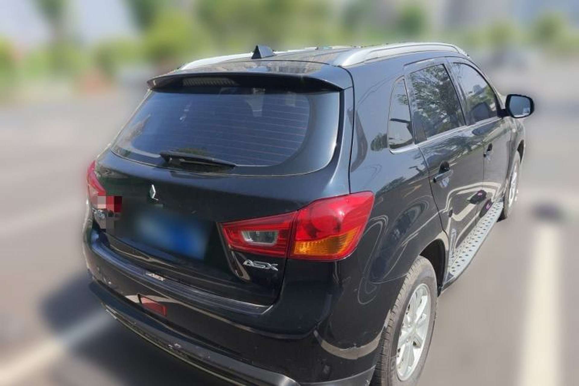Used Mitsubishi ASX 2013 2.0L CVT Two-Wheel Drive Elite Edition Rear Right 45 Deg