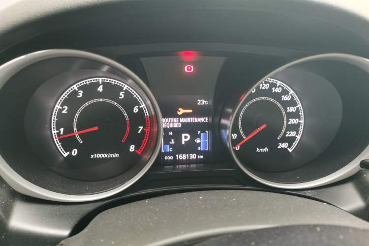 Used Mitsubishi ASX 2013 2.0L CVT Two-Wheel Drive Luxury Edition Instrument Cluster