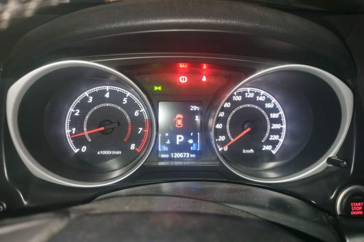 Used Mitsubishi ASX 2013 2.0L CVT Two-Wheel Drive Luxury Edition Instrument Cluster