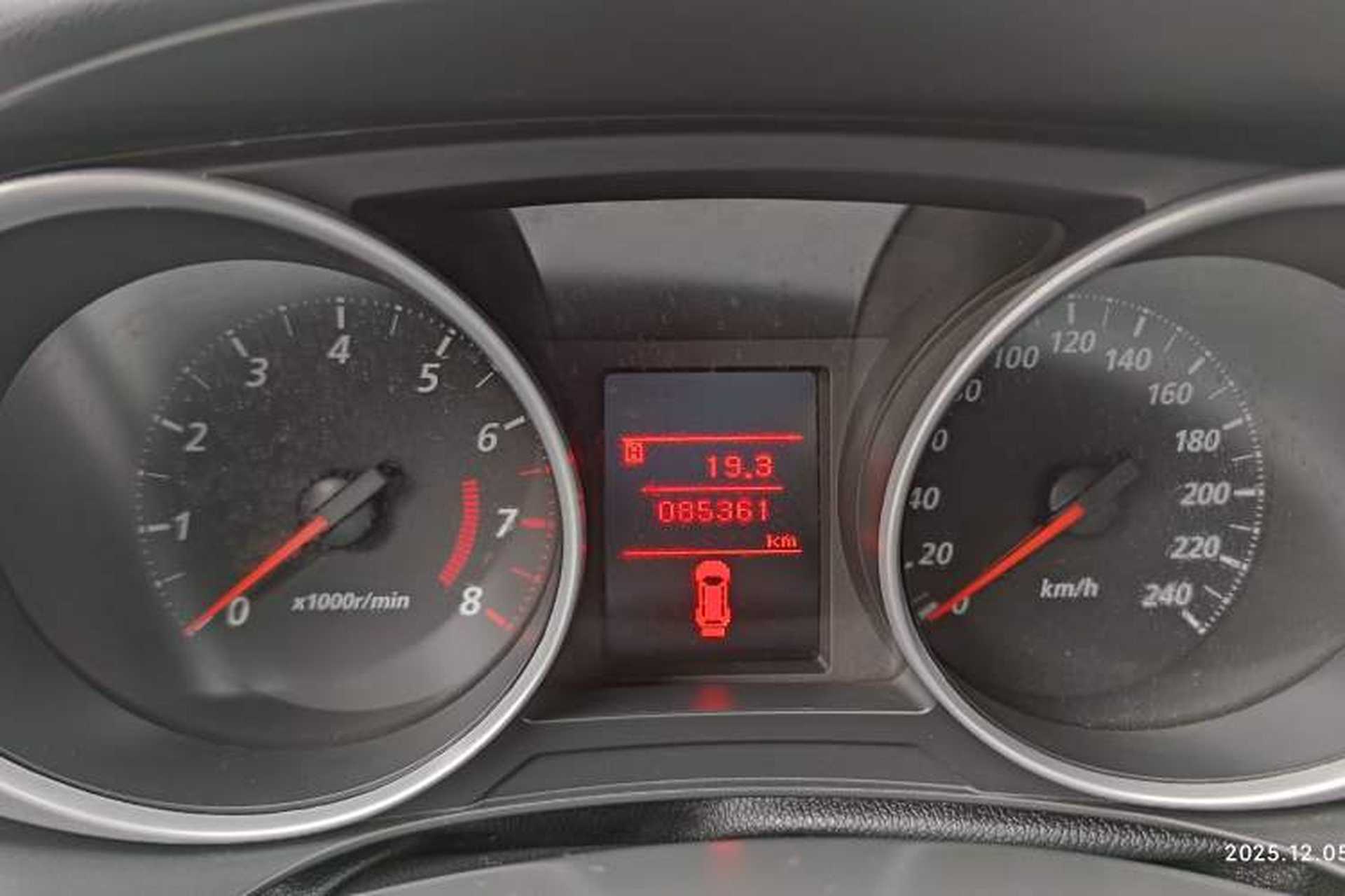 Used Mitsubishi ASX 2013 2.0L CVT Two-Wheel Drive Elite Edition Instrument Cluster