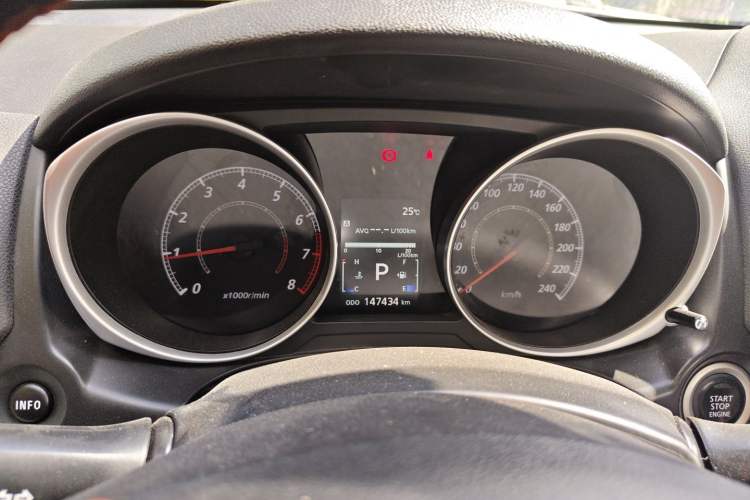 Used Mitsubishi ASX 2013 2.0L CVT Four-Wheel Drive Premium Edition Instrument Cluster