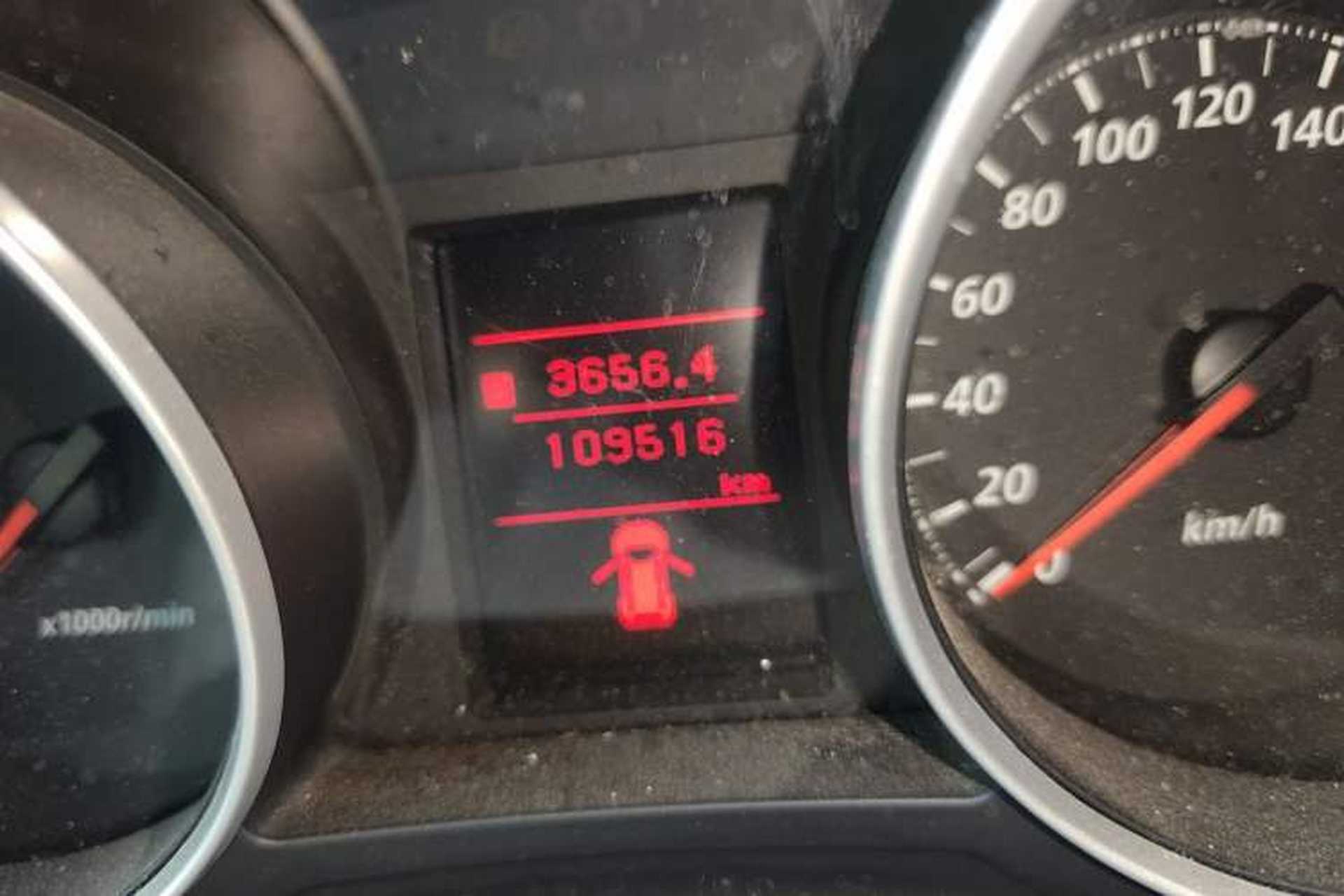 Used Mitsubishi ASX 2013 1.6L Manual Two-Wheel Drive Standard Edition Odometer Close Up