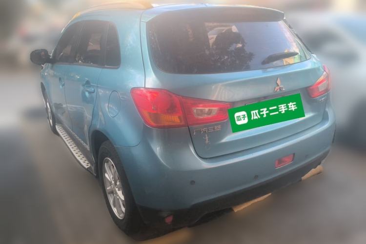 Used Mitsubishi ASX 2013 1.6L Manual Two-Wheel Drive Standard Edition Rear Left 45 Deg