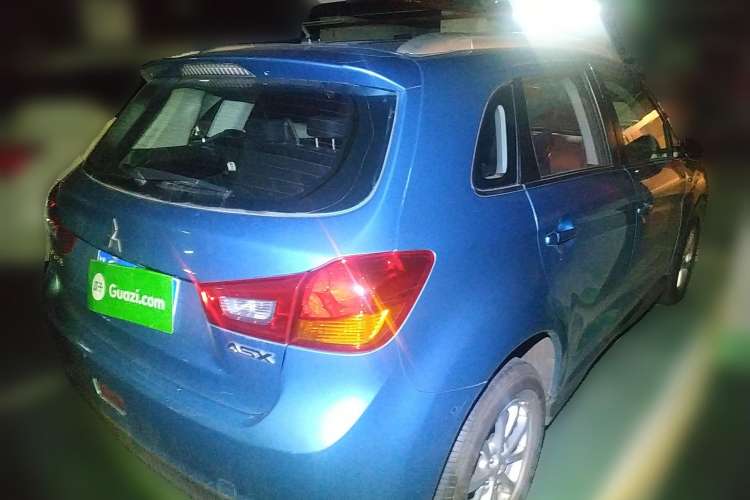 Used Mitsubishi ASX 2013 2.0L CVT Two-Wheel Drive Elite Edition Rear Right 45 Deg