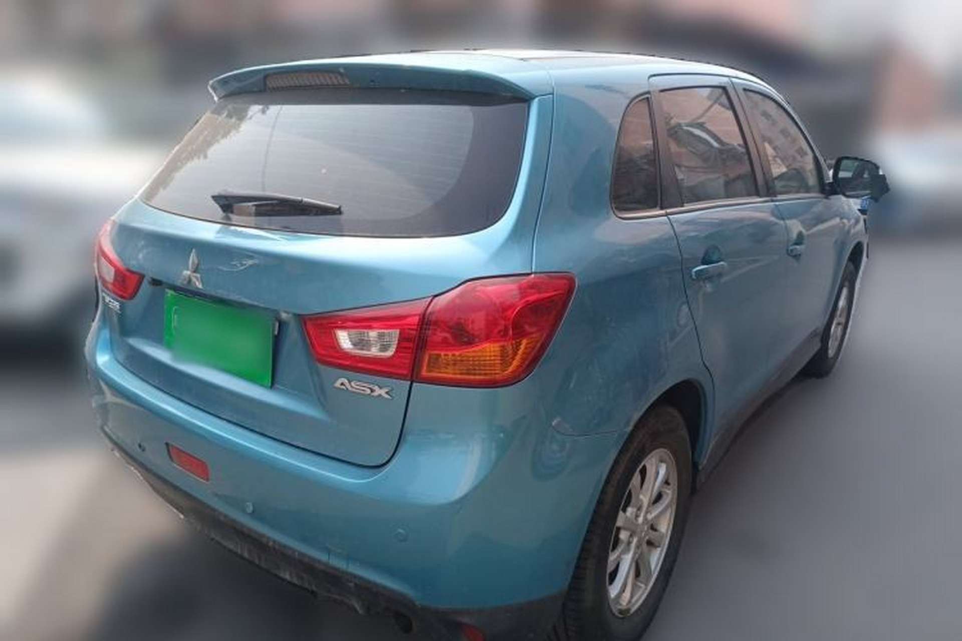 Used Mitsubishi ASX 2013 2.0L CVT Two-Wheel Drive Luxury Edition Rear Right 45 Deg