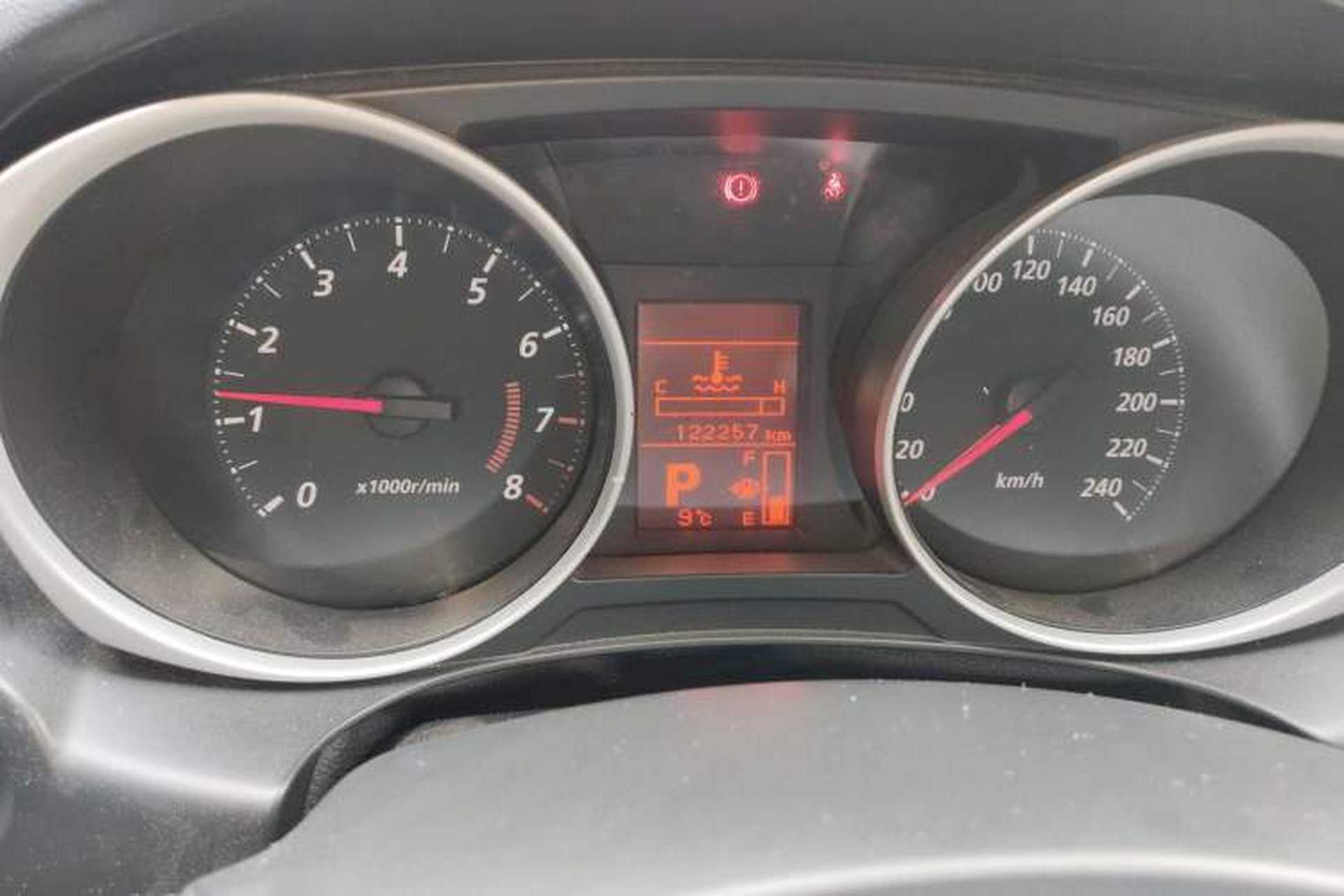 Used Mitsubishi ASX 2013 2.0L CVT Two-Wheel Drive Tech Edition Odometer Close Up