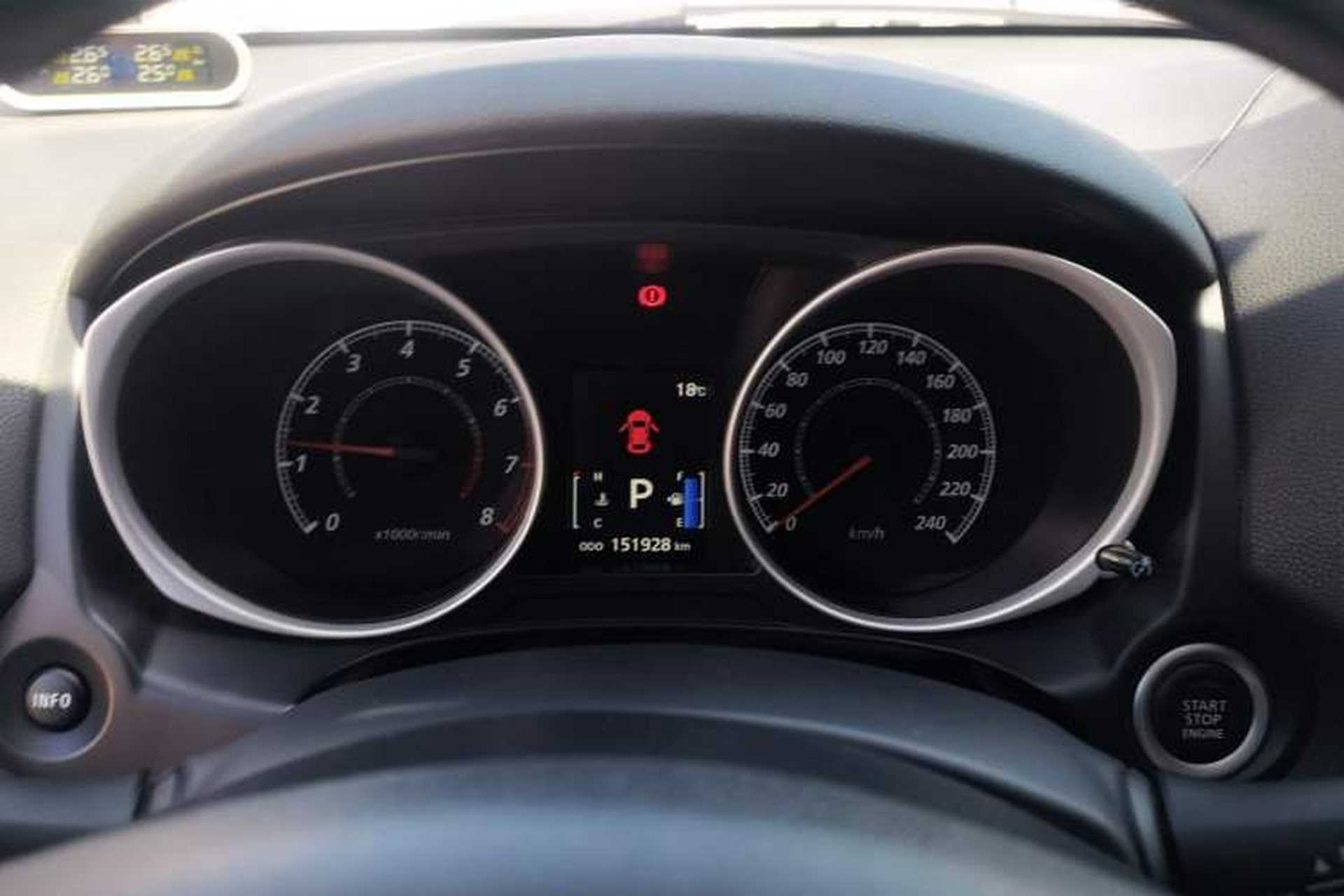 Used Mitsubishi ASX 2013 2.0L CVT Two-Wheel Drive Luxury Edition Instrument Cluster