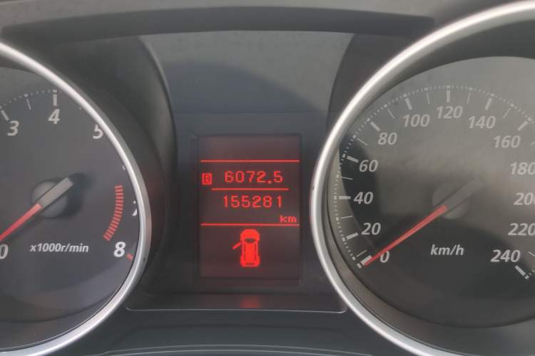 Used Mitsubishi ASX 2013 2.0L CVT Two-Wheel Drive Elite Edition Odometer Close Up