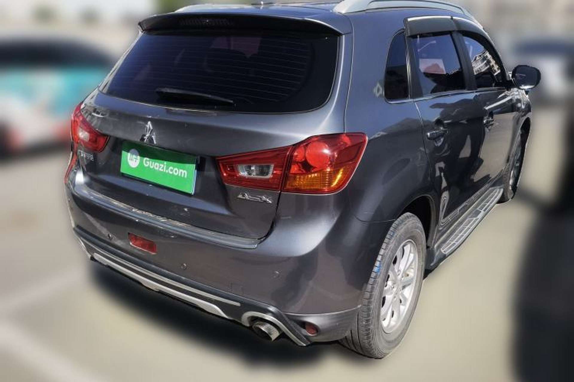 Used Mitsubishi ASX 2013 2.0L CVT Two-Wheel Drive Luxury Edition Rear Right 45 Deg
