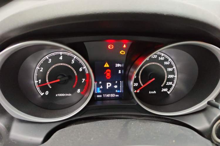 Used Mitsubishi ASX 2013 2.0L CVT Two-Wheel Drive Luxury Edition Instrument Cluster