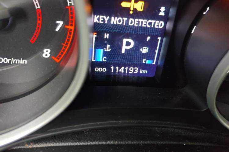 Used Mitsubishi ASX 2013 2.0L CVT Two-Wheel Drive Luxury Edition Odometer Close Up