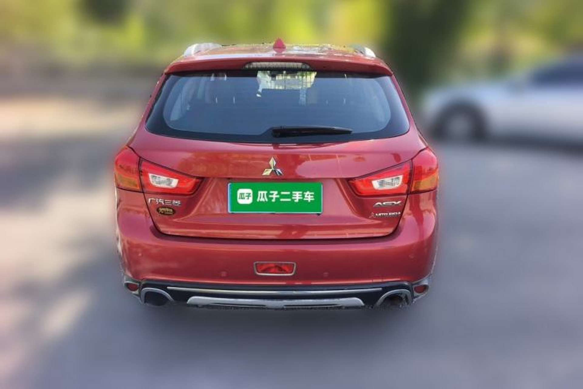 Used Mitsubishi ASX 2013 2.0L CVT Two-Wheel Drive Elite Edition Rear