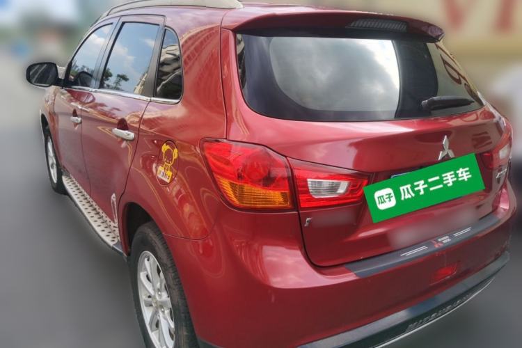 Used Mitsubishi ASX 2013 2.0L CVT Two-Wheel Drive Elite Edition Rear Left 45 Deg