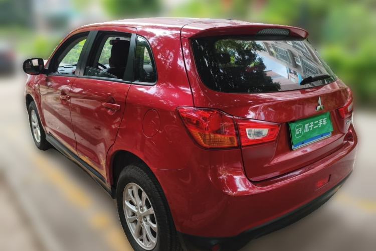 Used Mitsubishi ASX 2013 2.0L CVT Two-Wheel Drive Elite Edition Rear Left 45 Deg