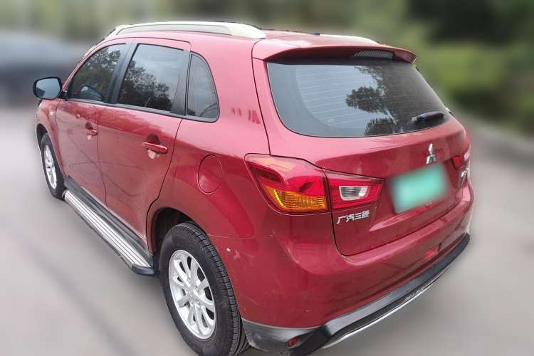Used Mitsubishi ASX 2013 2.0L CVT Two-Wheel Drive Elite Edition Rear Left 45 Deg