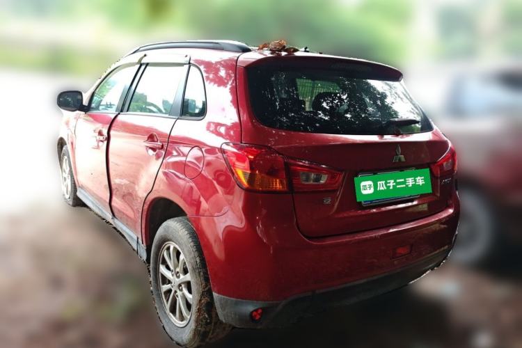 Used Mitsubishi ASX 2013 1.6L Manual Two-Wheel Drive Standard Edition Rear Left 45 Deg