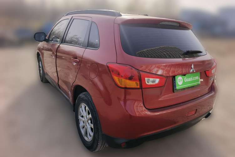 Used Mitsubishi ASX 2013 2.0L CVT Two-Wheel Drive Elite Edition Rear Left 45 Deg