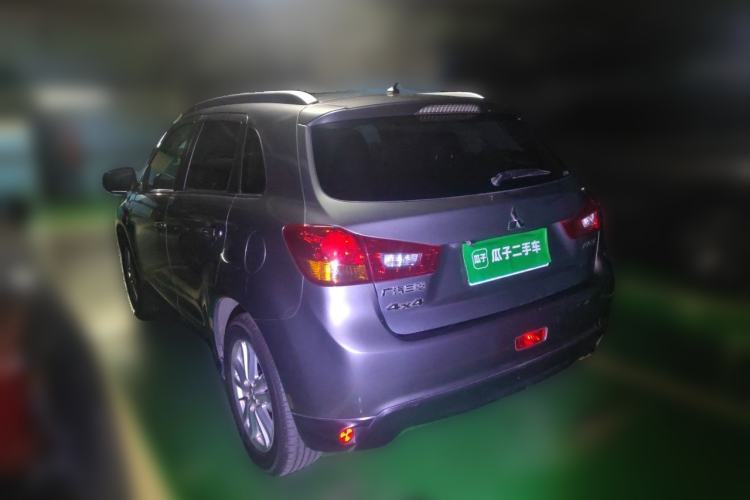 Used Mitsubishi ASX 2013 2.0L CVT 4x4 Flagship Edition Rear Left 45 Deg