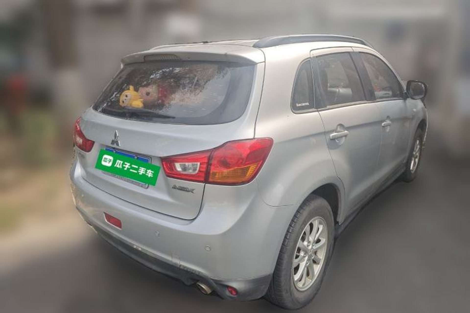 Used Mitsubishi ASX 2013 2.0L CVT Two-Wheel Drive Elite Edition Rear Right 45 Deg