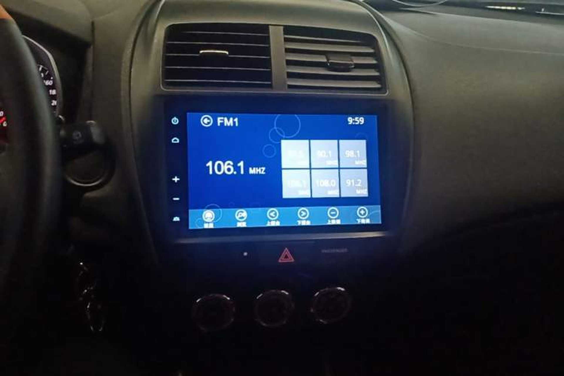 Used Mitsubishi ASX 2013 2.0L CVT Two-Wheel Drive Elite Edition Audio And AC Panel