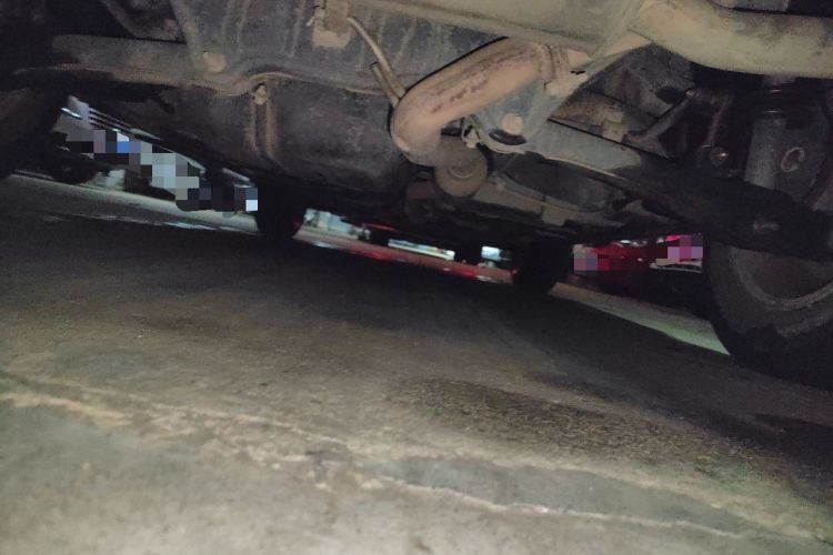 Used Mitsubishi ASX 2013 1.6L Manual Two-Wheel Drive Standard Edition Chassis Rear