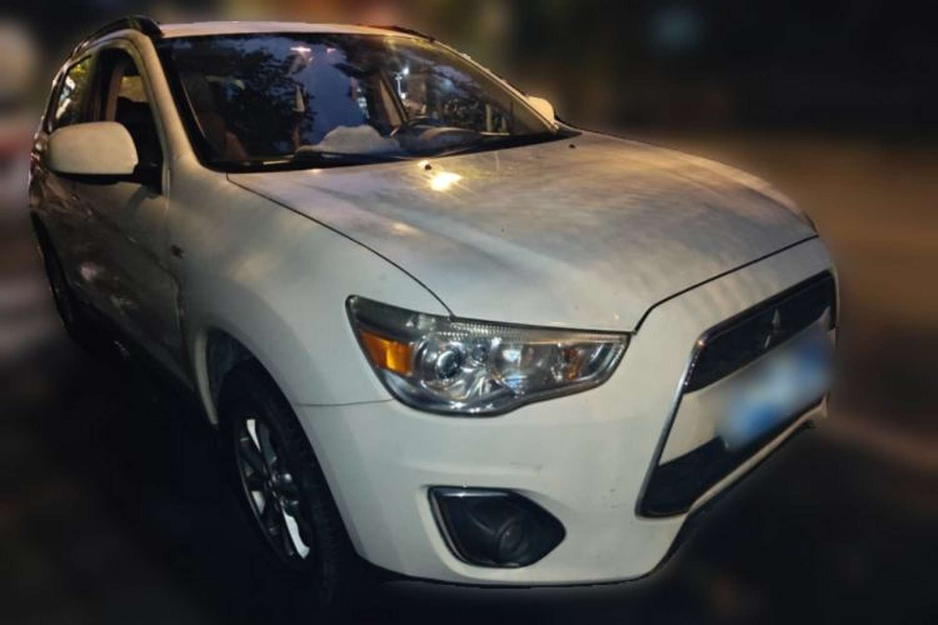 Used Mitsubishi ASX 2013 2.0L CVT Two-Wheel Drive Luxury Edition Front Right 45 Deg