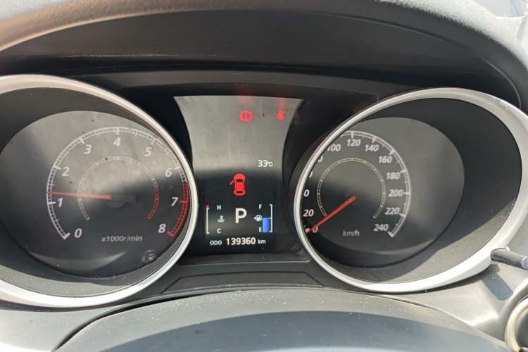 Used Mitsubishi ASX 2013 2.0L CVT Two-Wheel Drive Luxury Edition Instrument Cluster