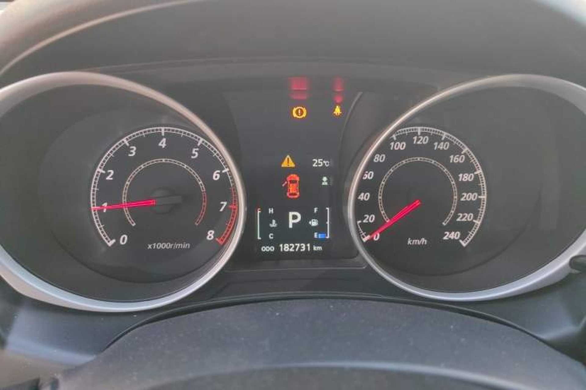 Used Mitsubishi ASX 2013 2.0L CVT Two-Wheel Drive Luxury Edition Instrument Cluster
