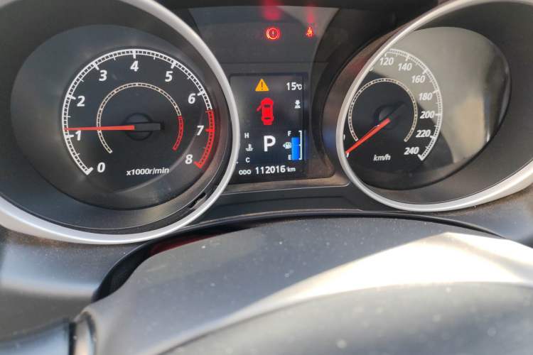Used Mitsubishi ASX 2013 2.0L CVT 4x4 Flagship Edition Odometer Close Up