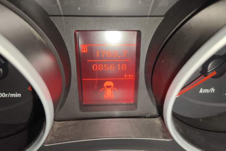 Used Mitsubishi ASX 2013 1.6L Manual Two-Wheel Drive Standard Edition Odometer Close Up