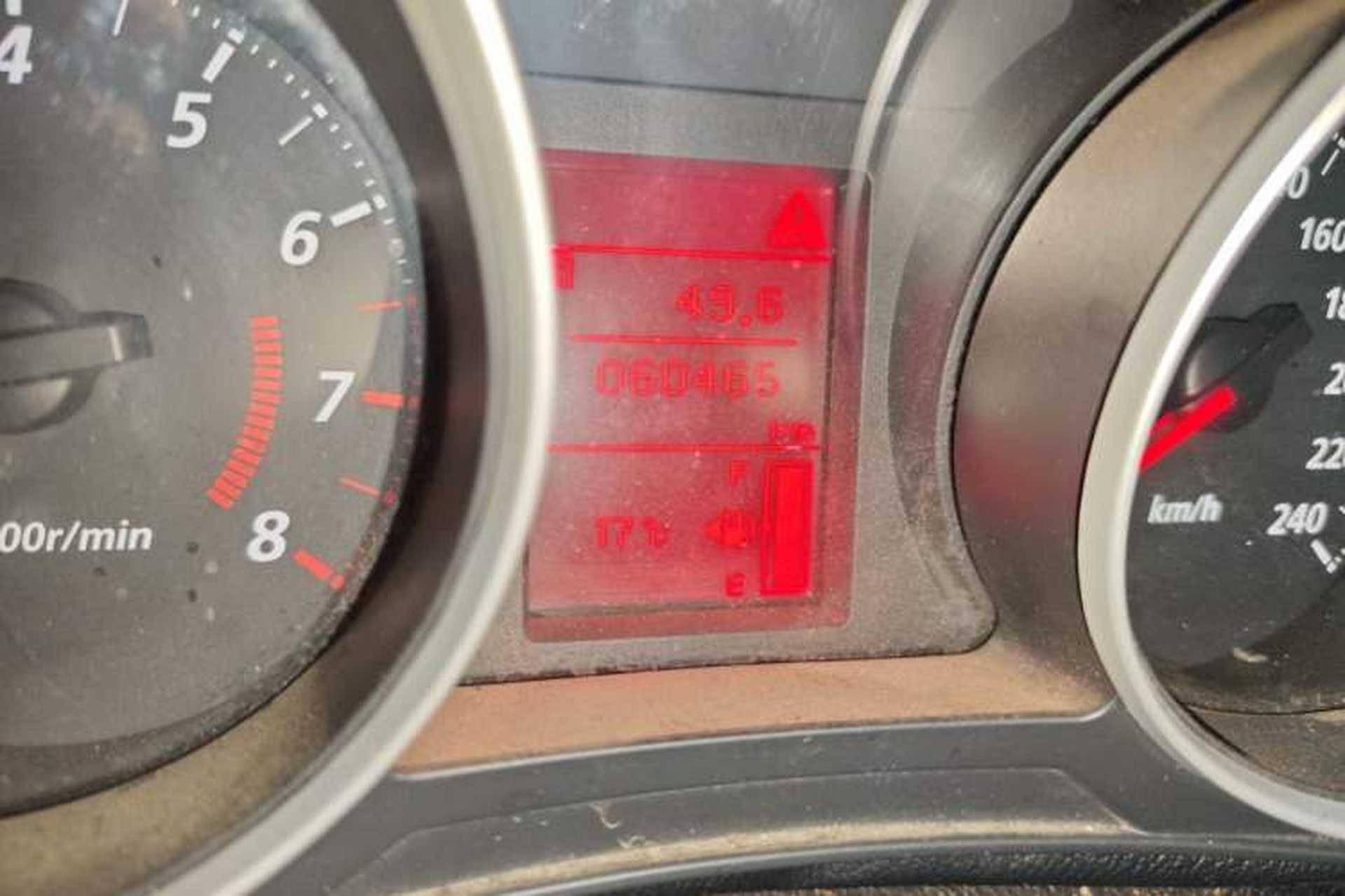 Used Mitsubishi ASX 2013 1.6L Manual Two-Wheel Drive Standard Edition Odometer Close Up