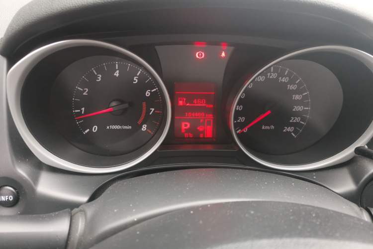 Used Mitsubishi ASX 2013 2.0L CVT Two-Wheel Drive Elite Edition Odometer Close Up