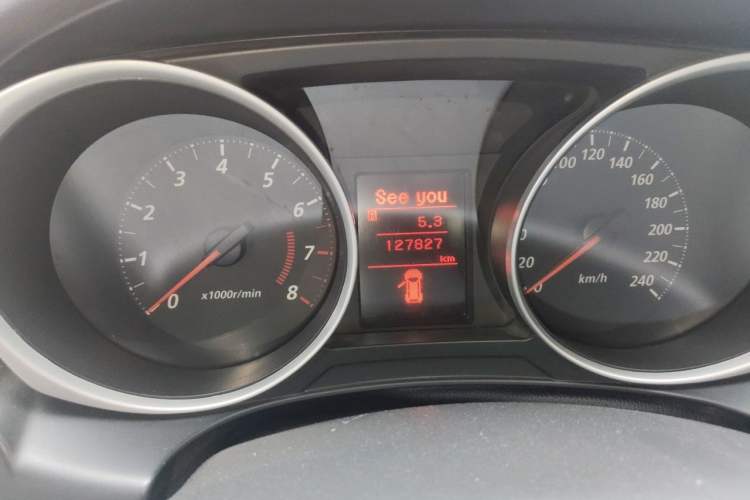 Used Mitsubishi ASX 2013 2.0L CVT Two-Wheel Drive Elite Edition Odometer Close Up