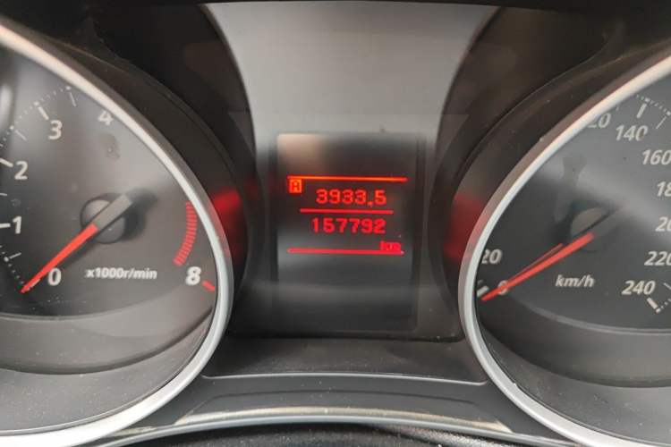Used Mitsubishi ASX 2013 2.0L Manual Two-Wheel Drive Comfort Edition Odometer Close Up