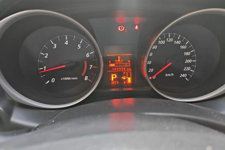 Used Mitsubishi ASX 2013 2.0L CVT Two-Wheel Drive Elite Edition Odometer Close Up