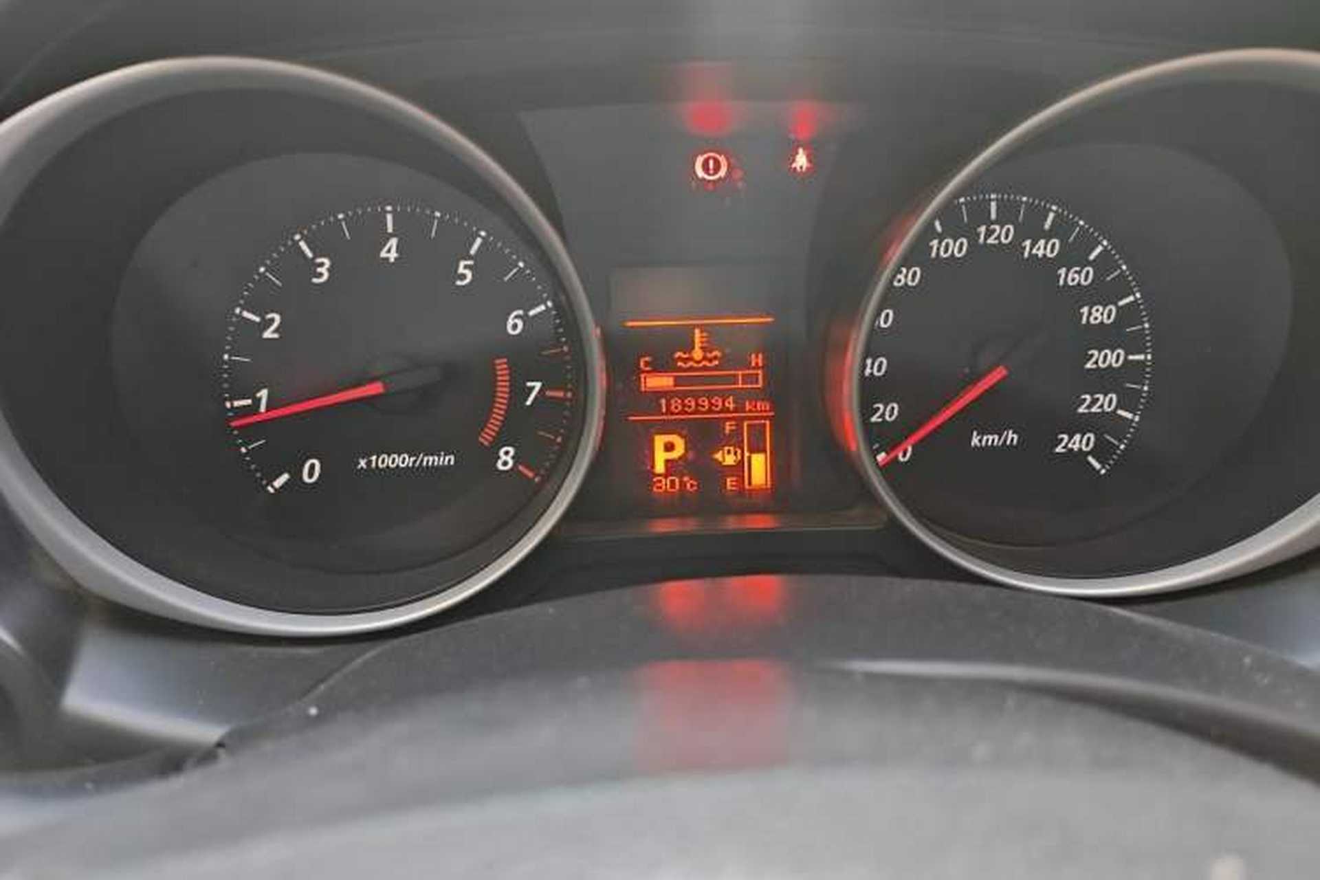 Used Mitsubishi ASX 2013 2.0L CVT Two-Wheel Drive Elite Edition Odometer Close Up